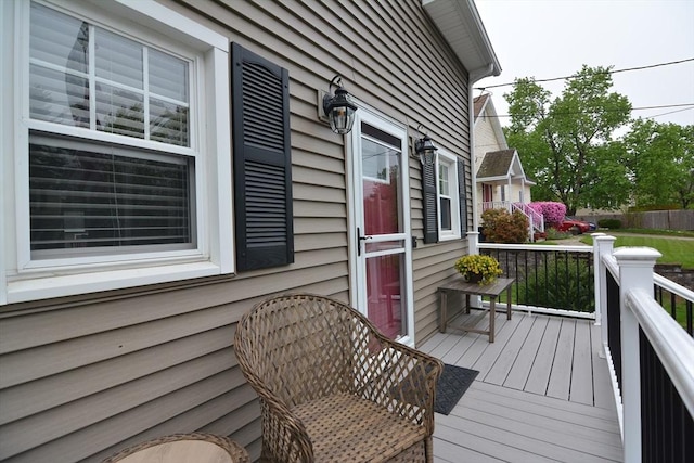 view of deck