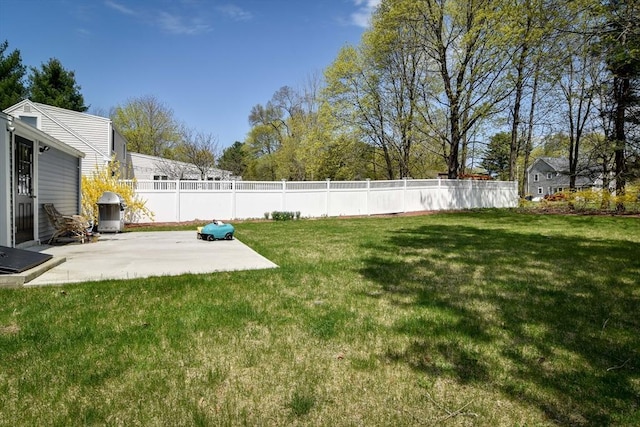 8 Lee Rd, Sharon, MA 02067 - view of yard featuring fence and a patio area
