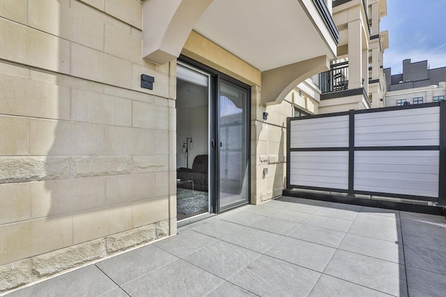 18 Artisan Dr Unit 208, Salem, NH 03079 - view of patio / terrace featuring a balcony