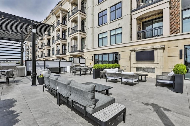 18 Artisan Dr Unit 208, Salem, NH 03079 - view of patio featuring outdoor lounge area