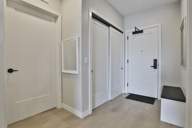 18 Artisan Dr Unit 208, Salem, NH 03079 - entryway with light wood-style floors and baseboards