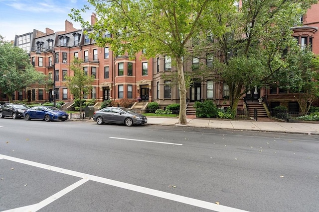 341 Beacon Unit 2F, Boston, MA 02116 - view of front facade featuring stairway