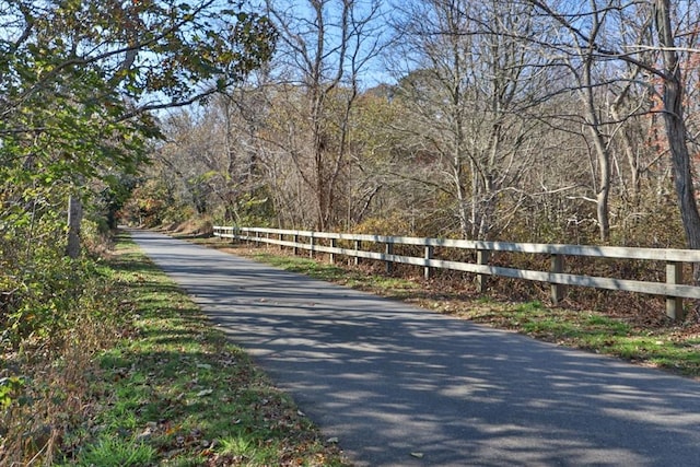 view of road