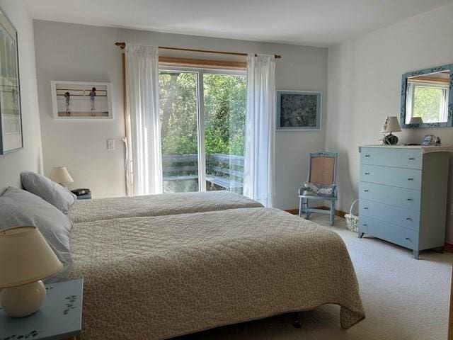 190 Longview Rd, West Tisbury, MA 02575 - bedroom featuring light colored carpet