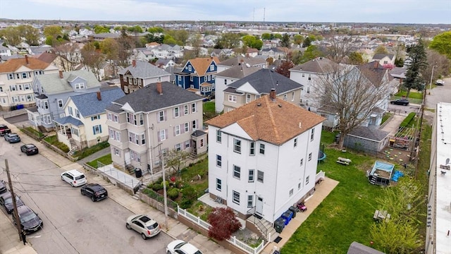 birds eye view of property featuring a residential view