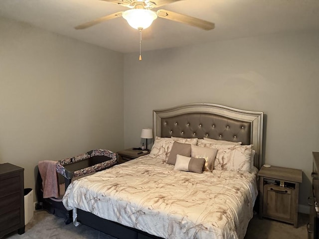 808 Walnut St, Fall River, MA 02720 - carpeted bedroom with a ceiling fan