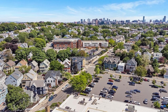 115 Elm St, Somerville, MA 02144 - drone / aerial view of skyline