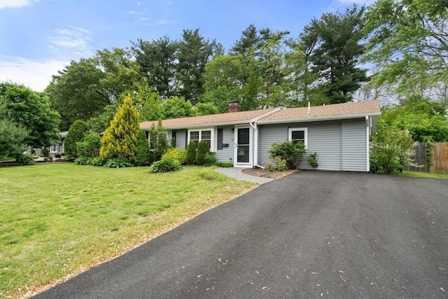 13 Campello Rd, Framingham, MA 01701 - single story home featuring a chimney and driveway
