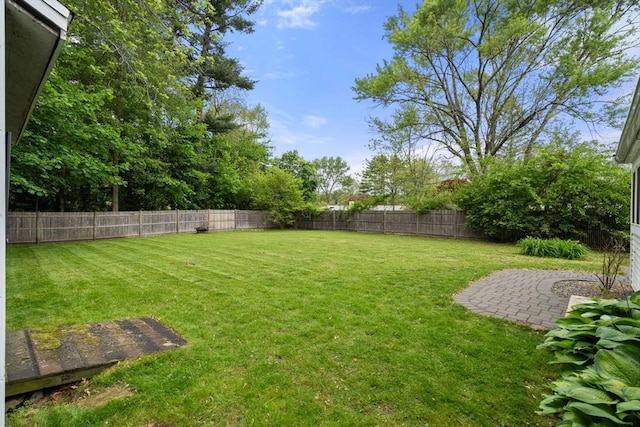 13 Campello Rd, Framingham, MA 01701 - view of yard with a patio