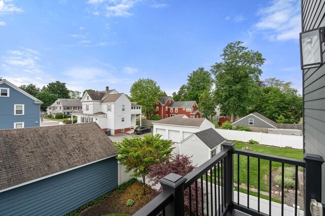 68 Summer St Unit B, Natick, MA 01760 - balcony with a residential view