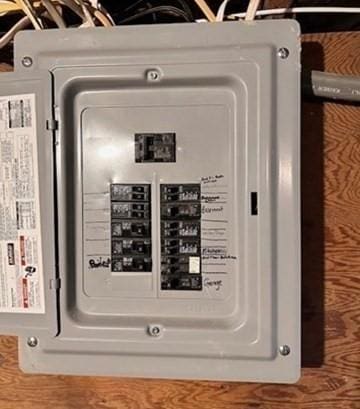 utilities featuring electric panel