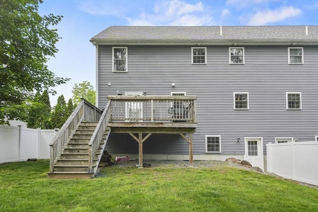 41 Belmont Ave Unit 41, Haverhill, MA 01830 - rear view of property featuring a deck and stairs
