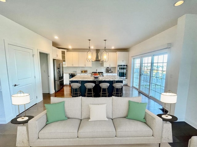 view of living room