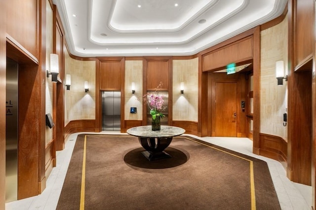 view of building lobby