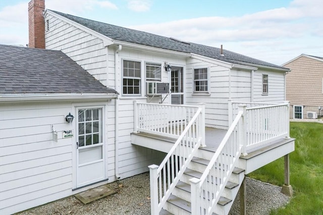 28 Marks Rd, Weymouth, MA 02189 - deck with stairway