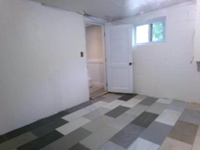 19 Saint Anns Ln, Falmouth, MA 02536 - below grade area featuring tile patterned floors