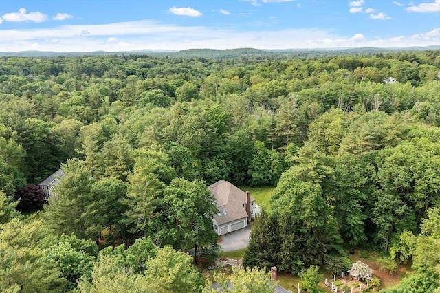 5 Mckinley Dr, Acton, MA 01720 - drone / aerial view of a heavily wooded area