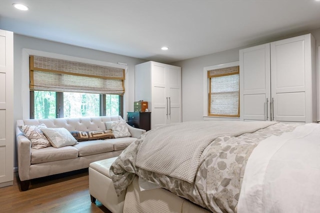 32 Fern St, Concord, MA 01742 - bedroom with recessed lighting and wood finished floors