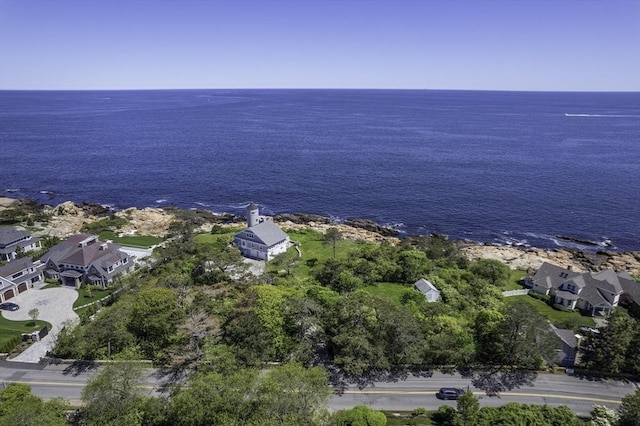 240 Atlantic Rd, Gloucester, MA 01930 - aerial view of property's location with a nearby body of water and nearby suburban area