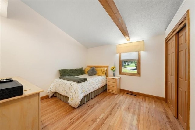 472 Potter Rd, Framingham, MA 01701 - bedroom featuring light wood-type flooring and a closet