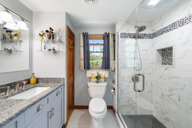472 Potter Rd, Framingham, MA 01701 - bathroom with a shower stall and vanity