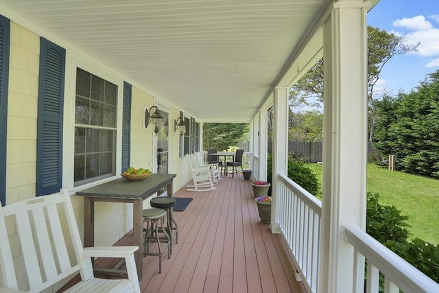 71 Sixth St N, Edgartown, MA 02539 - view of porch