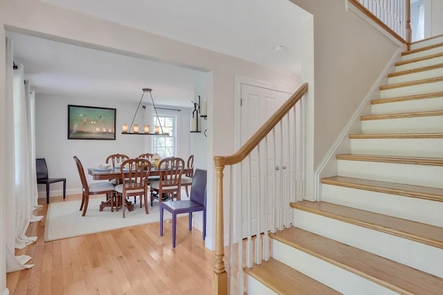 71 Sixth St N, Edgartown, MA 02539 - stairs featuring wood finished floors and baseboards