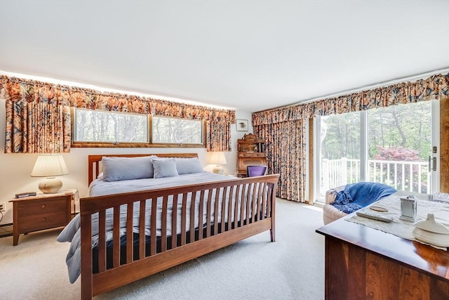 72 Highland Rd, Truro, MA 02666 - bedroom with carpet and access to outside