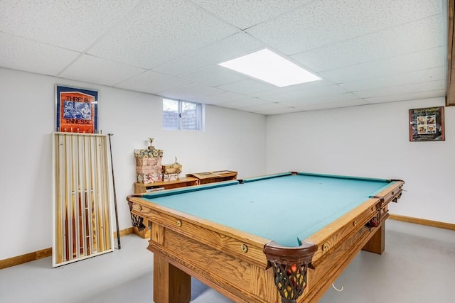 72 Highland Rd, Truro, MA 02666 - playroom with a drop ceiling and billiards