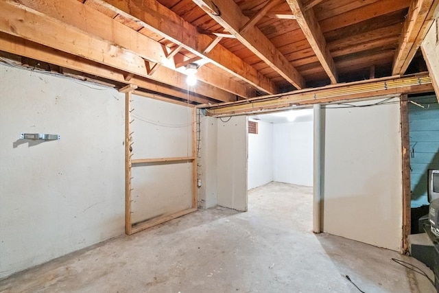 41 Yvette St, Chicopee, MA 01020 - view of unfinished basement