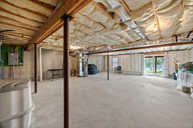 11 Soucy Dr Unit 11, Rutland, MA 01543 - below grade area featuring heating unit and electric panel