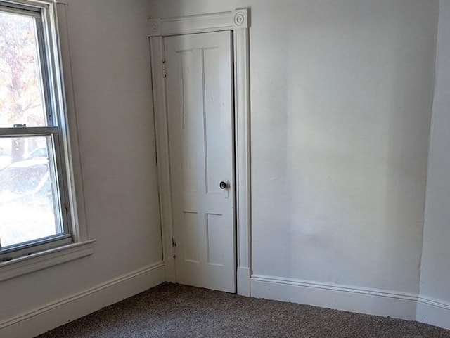 interior space with carpet and a healthy amount of sunlight