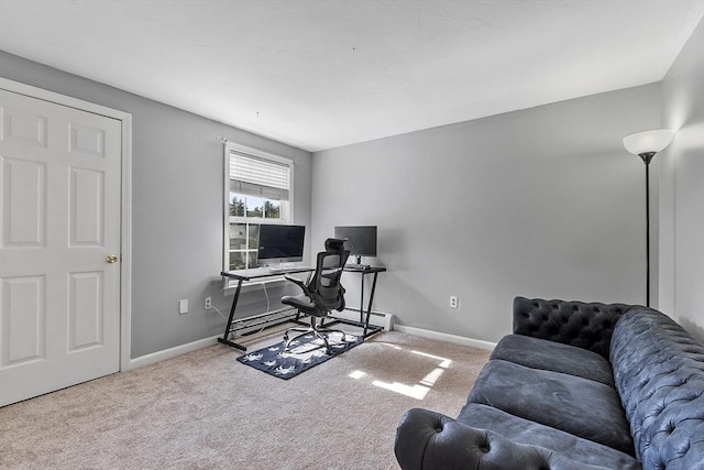 13 Berrington Rd Unit 13, Leominster, MA 01453 - office area with carpet flooring and baseboards
