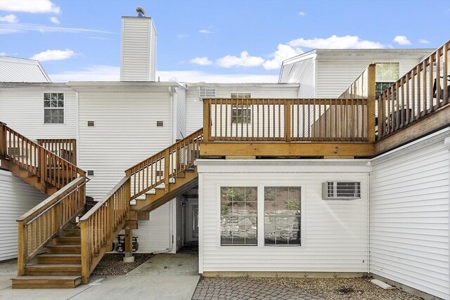 13 Berrington Rd Unit 13, Leominster, MA 01453 - rear view of house featuring stairway