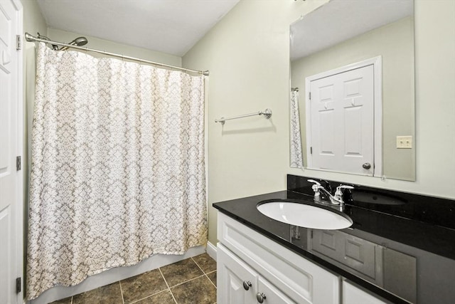 7 Myra Ln Unit 11, Worcester, MA 01606 - full bathroom featuring vanity, tile patterned floors, and a shower with shower curtain