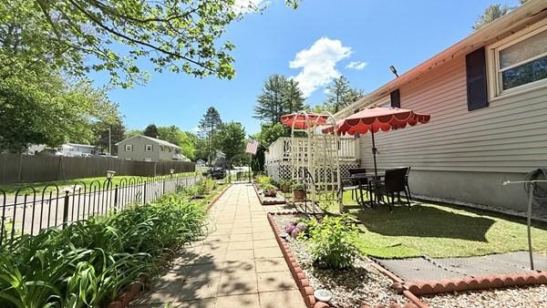 9 Willow Rd, Holbrook, MA 02343 - view of yard featuring a patio area