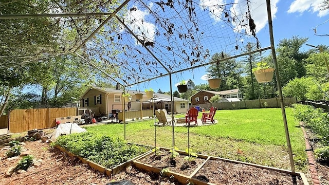9 Willow Rd, Holbrook, MA 02343 - view of yard featuring a garden