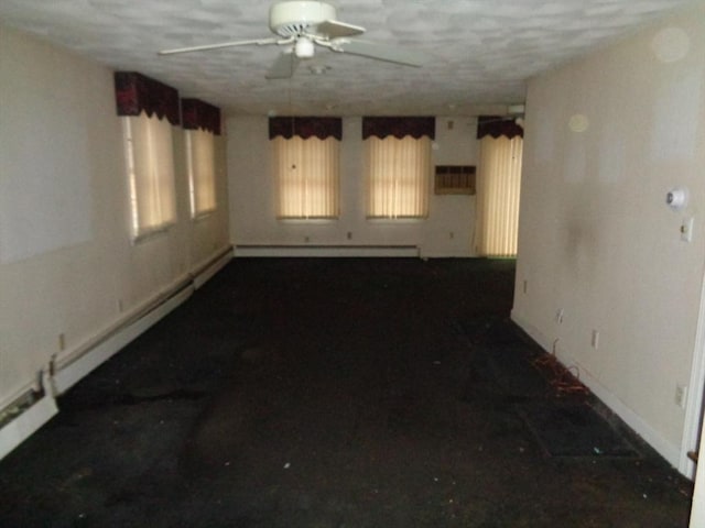 spare room featuring ceiling fan