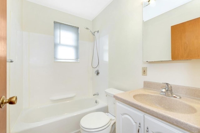 108 Emerson Gardens Rd Unit 108, Lexington, MA 02420 - bathroom with vanity, toilet, and shower / bath combination