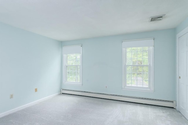 40 Langley Ln, Tewksbury, MA 01876 - carpeted empty room featuring a baseboard radiator and baseboards