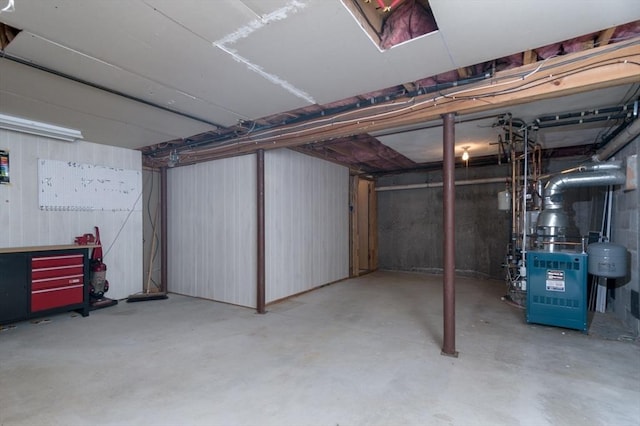 40 Langley Ln, Tewksbury, MA 01876 - view of unfinished basement