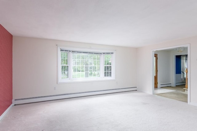 40 Langley Ln, Tewksbury, MA 01876 - carpeted spare room with a baseboard radiator and baseboards