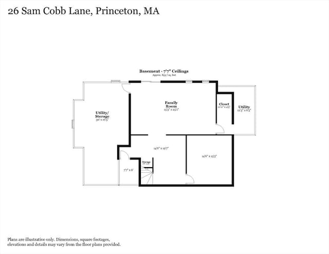 26 Sam Cobb Ln, Princeton, MA 01541 - view of room layout