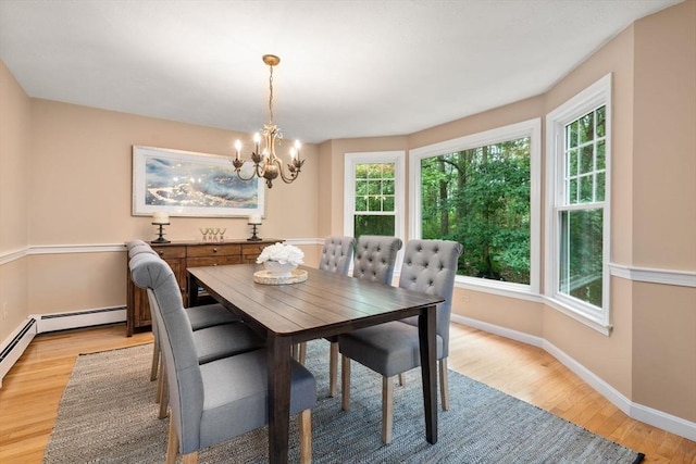 6 Magnolia Cir, Norfolk, MA 02056 - dining room with a chandelier and light wood-style floors