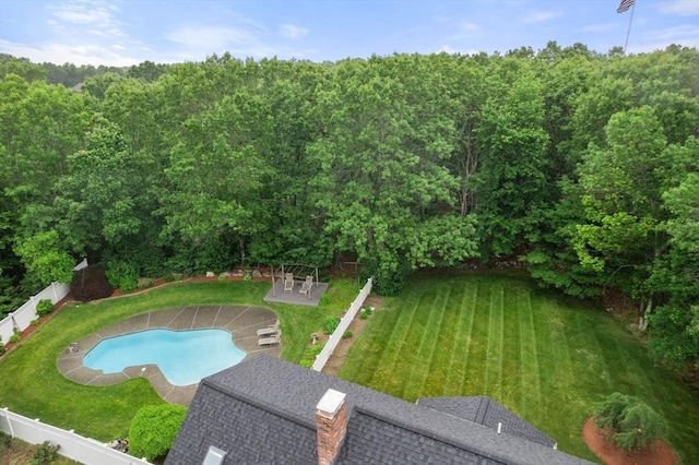 6 Magnolia Cir, Norfolk, MA 02056 - view of swimming pool featuring a fenced backyard and a patio