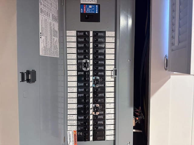 utilities with electric panel