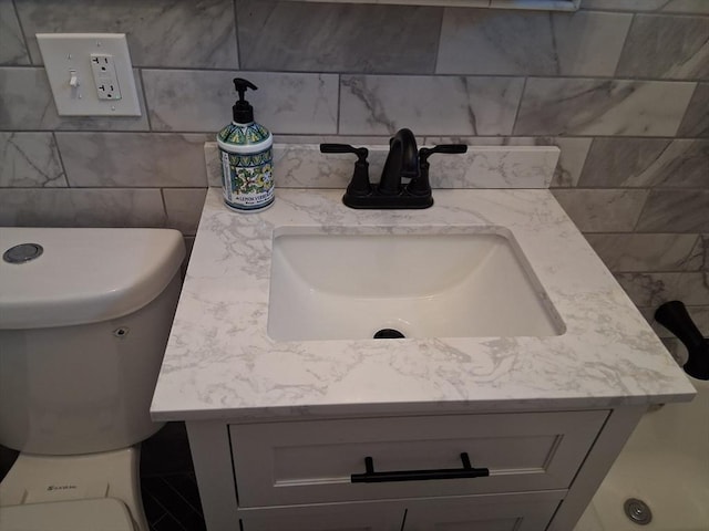 513 Washington Ave, Chelsea, MA 02150 - bathroom featuring vanity and toilet