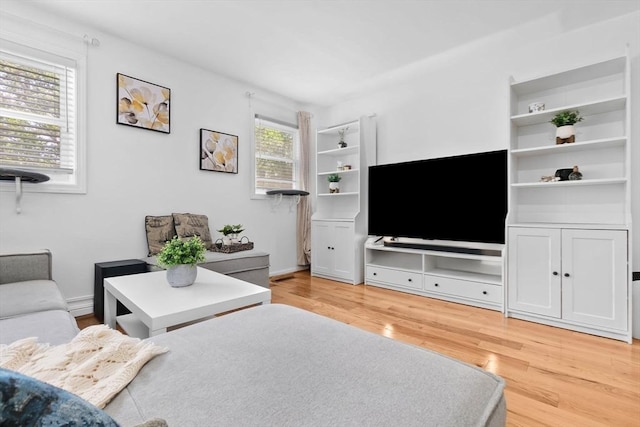 29 1st St Unit C, Salem, MA 01970 - living area with light wood-style floors