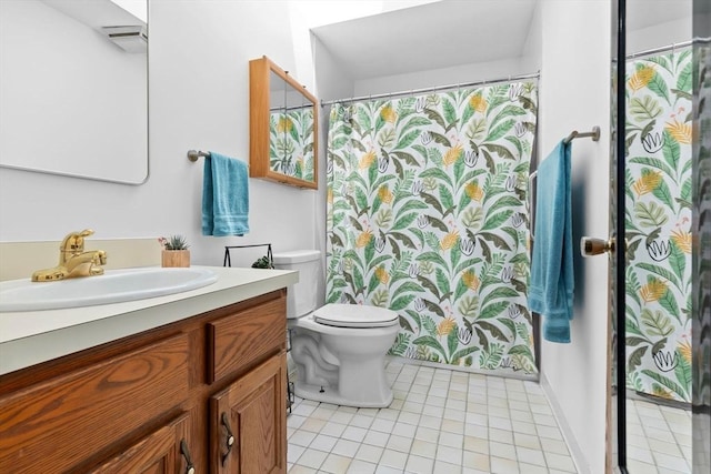 29 1st St Unit C, Salem, MA 01970 - full bathroom featuring vanity and tile patterned flooring