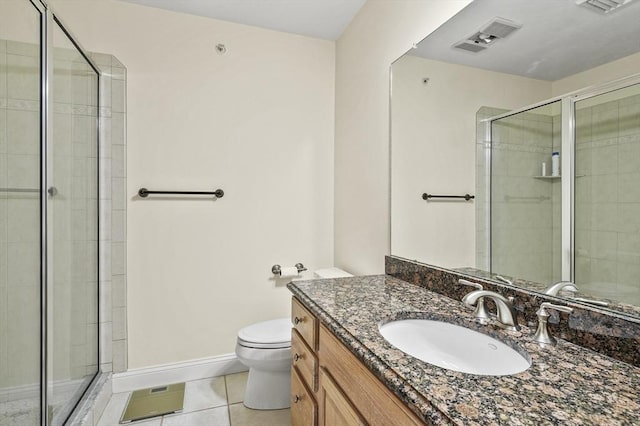 508 Linwood Ct Unit 508, Clinton, MA 01510 - full bath with tile patterned flooring, vanity, and a stall shower